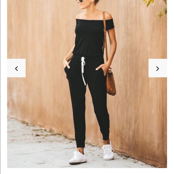 Vici Pants - VICI Weekend Worthy Pocketed Drawstring Jumpsuit